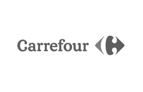 Logo gris Carrefour