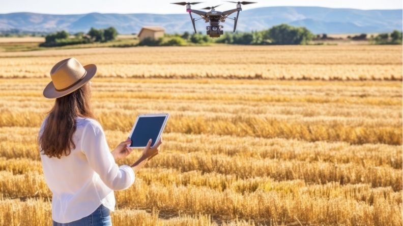 Drone trigo