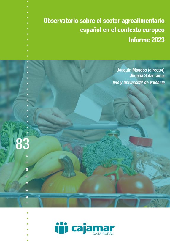Portada del Informe 2023 del Observatorio sobre el sector agroalimentario español en el contexto europeo
