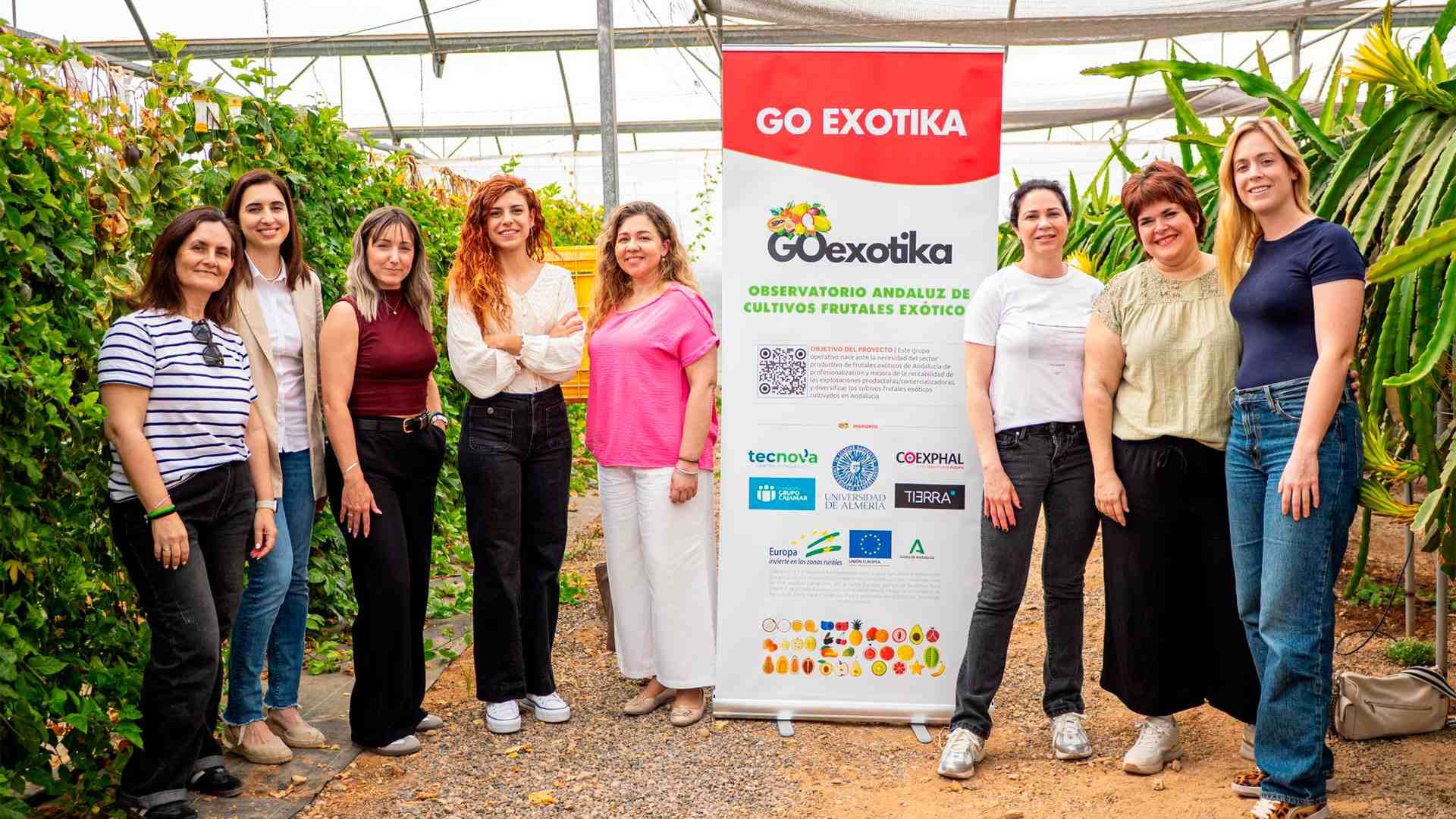 Integrantes del grupo operativo Go Exotica.