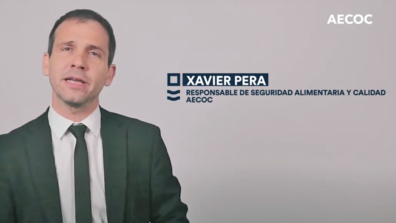 Xavier Pera Baldomà, responsable Seguridad Alimentaria y Calidad en AECOC. Fuente: AECOC