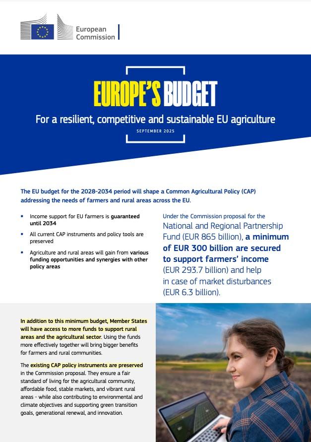 Presupuesto Europeo Agricultura Resiliente Competitiva Sostenible