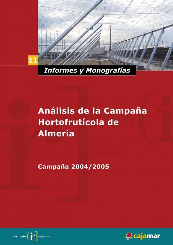 Análisis de la campaña hortofrutícola de Almería. Campaña 2004/2005