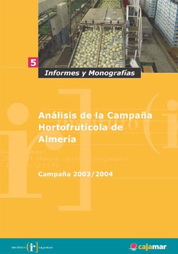 Análisis de la campaña hortofrutícola de Almería. Campaña 2003/2004