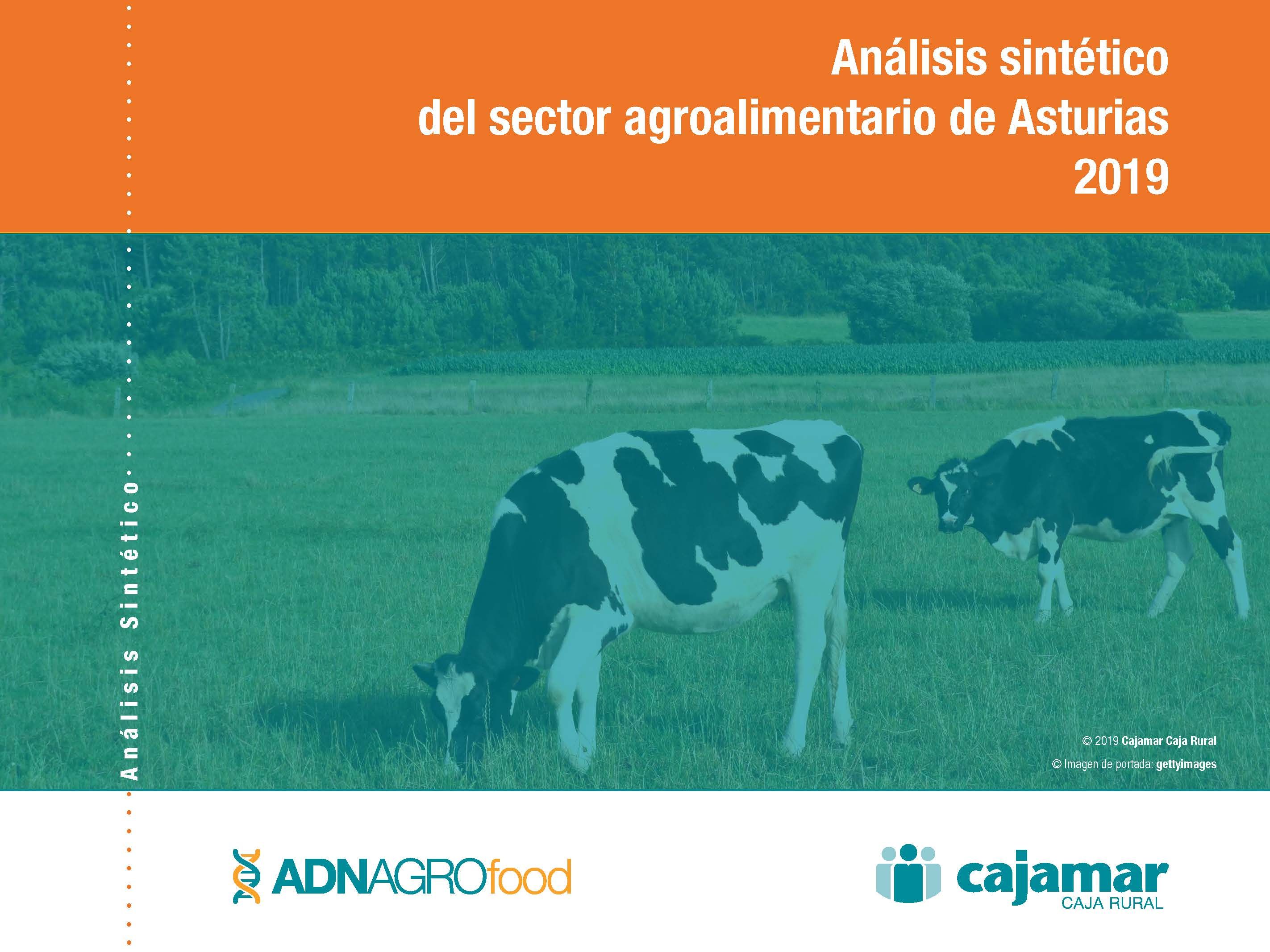 Portada del análisis sintético del sector agroalimentario de Asturias 2019.