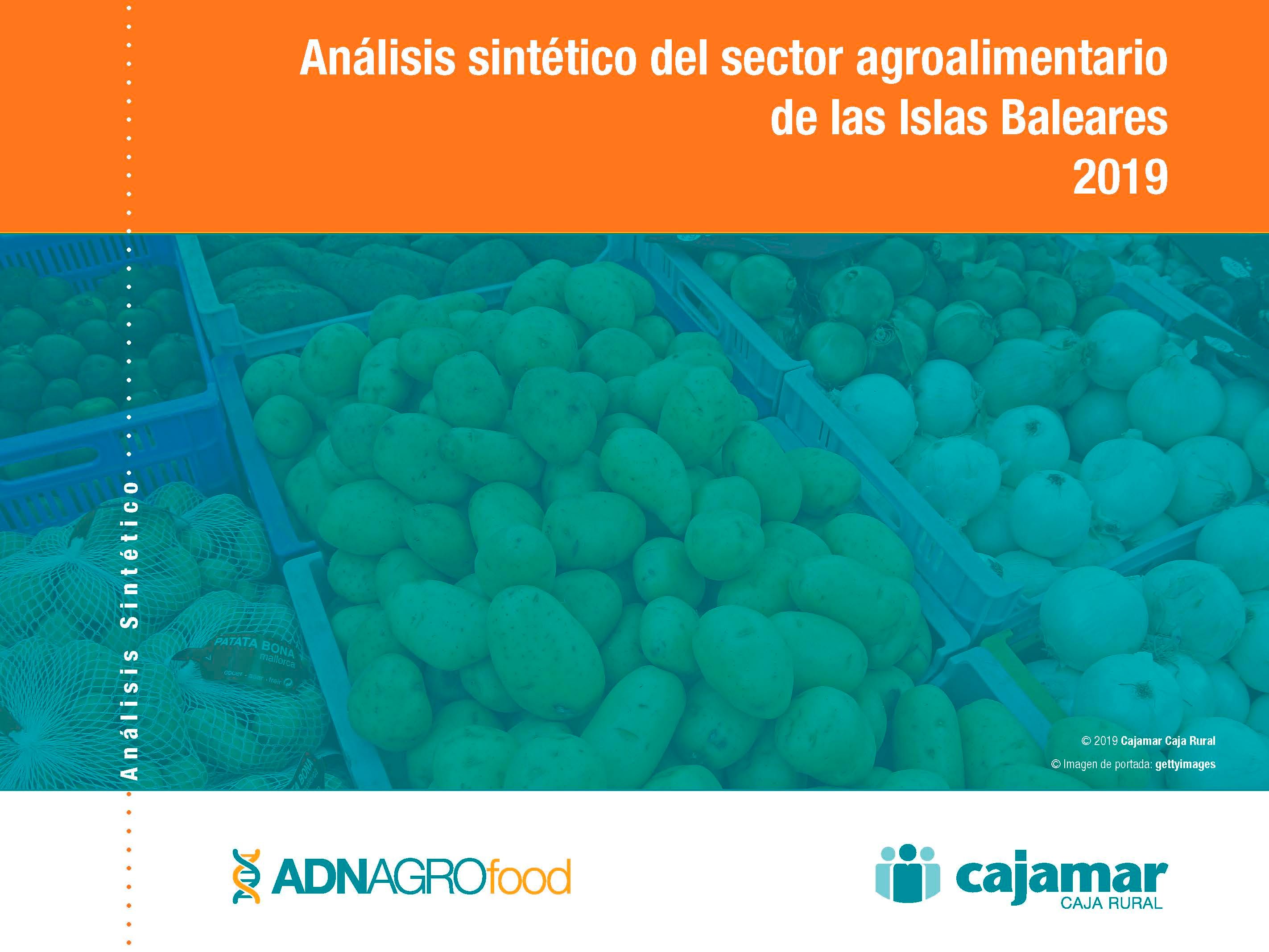 Portada del análisis sintético del sector agroalimentario de las Islas Baleares 2019