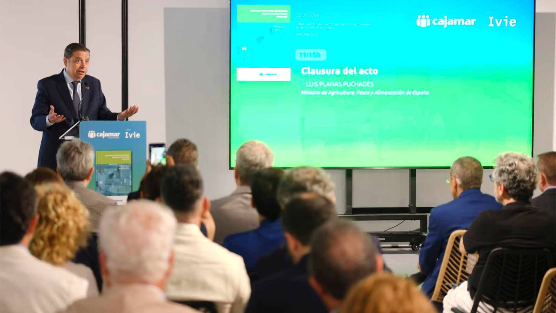 Ministro de Agricultura, Pesca y Alimentación, Luis Planas.