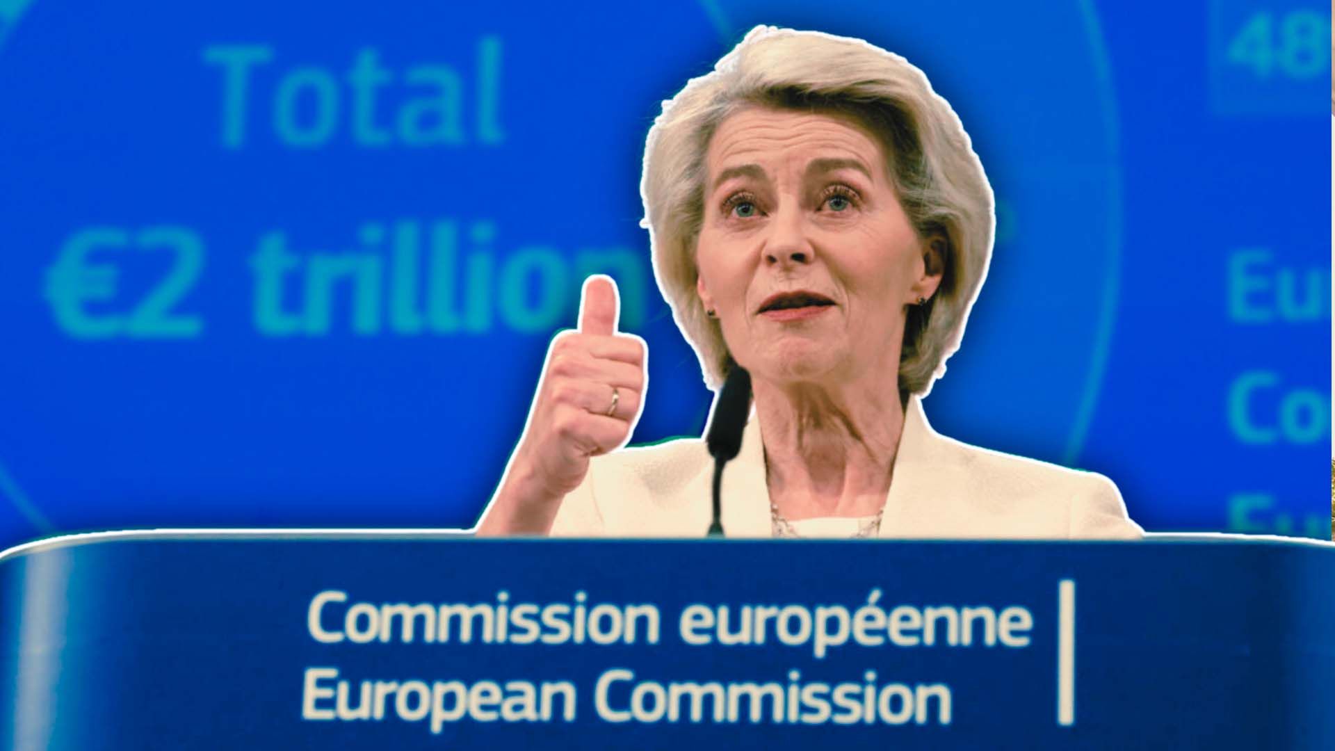 La presidenta de la Comisión Europea presenta los nuevos presupuestos comunitarios