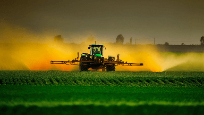Aplicación de pesticidas