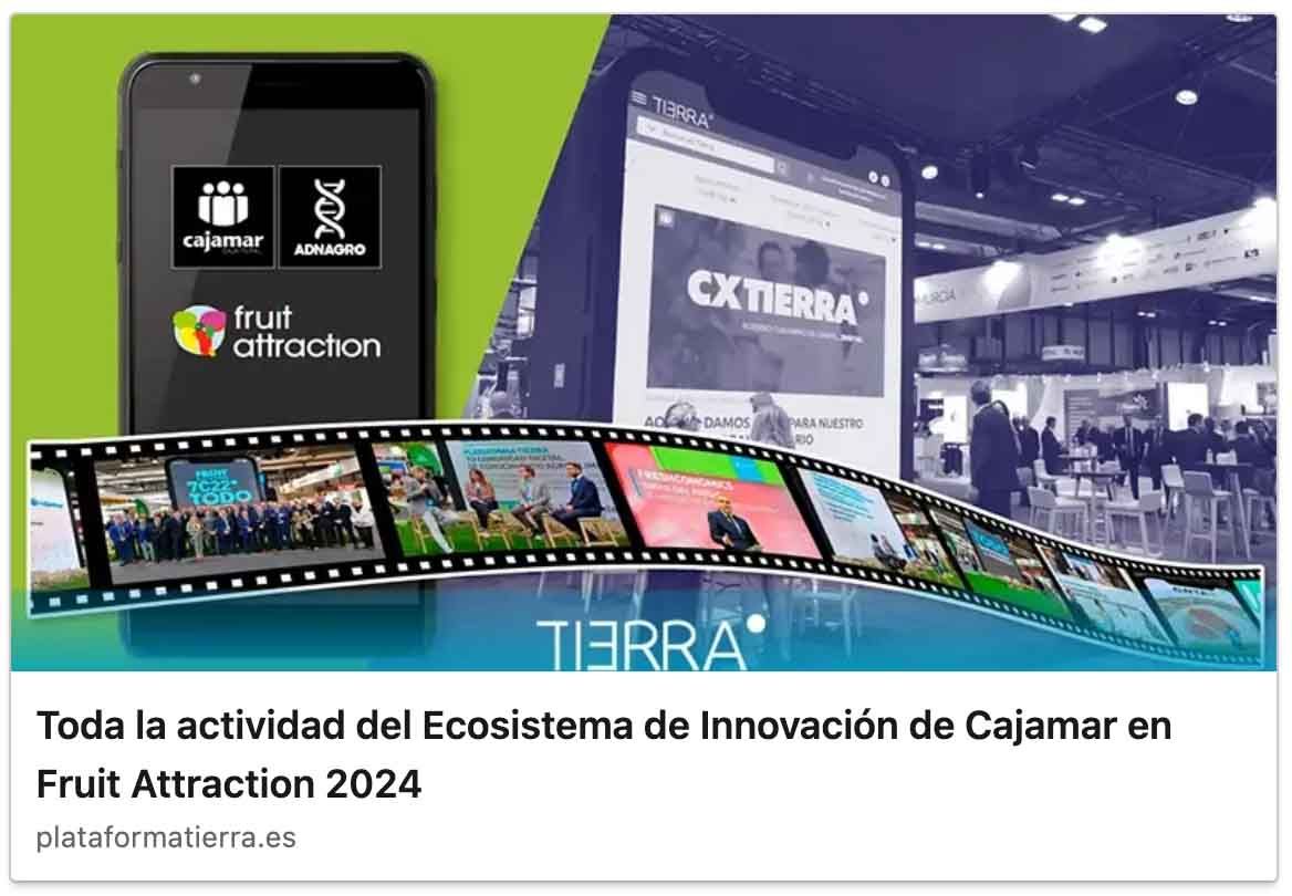 Cajamar en Fruit Attraction 2024