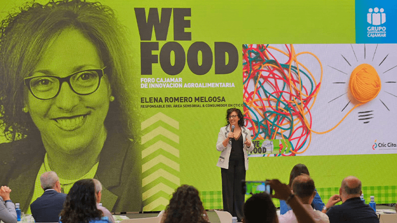 Elena Romero en WeFood 2022