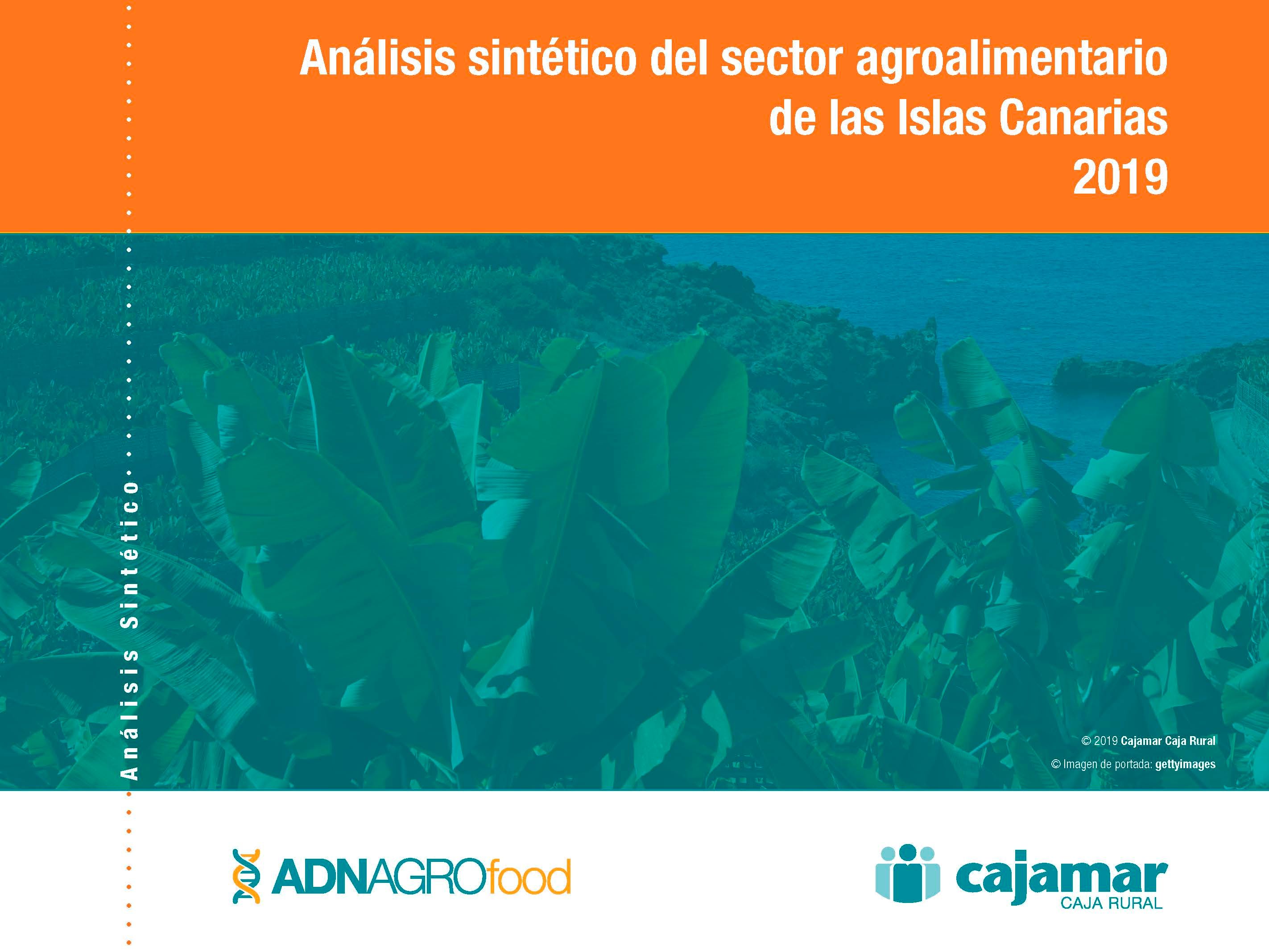 Portada del análisis sintético del sector agroalimentario de Canarias 2019