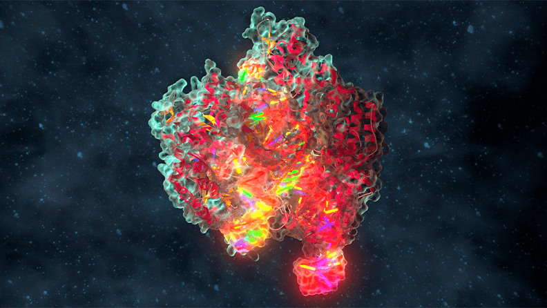 Molécula CRISPR en 3D