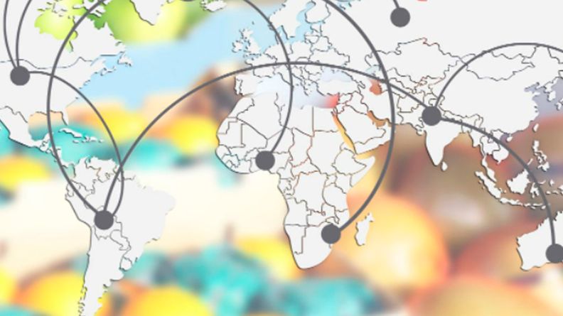 Conexiones internacionales del comercio agroalimentario