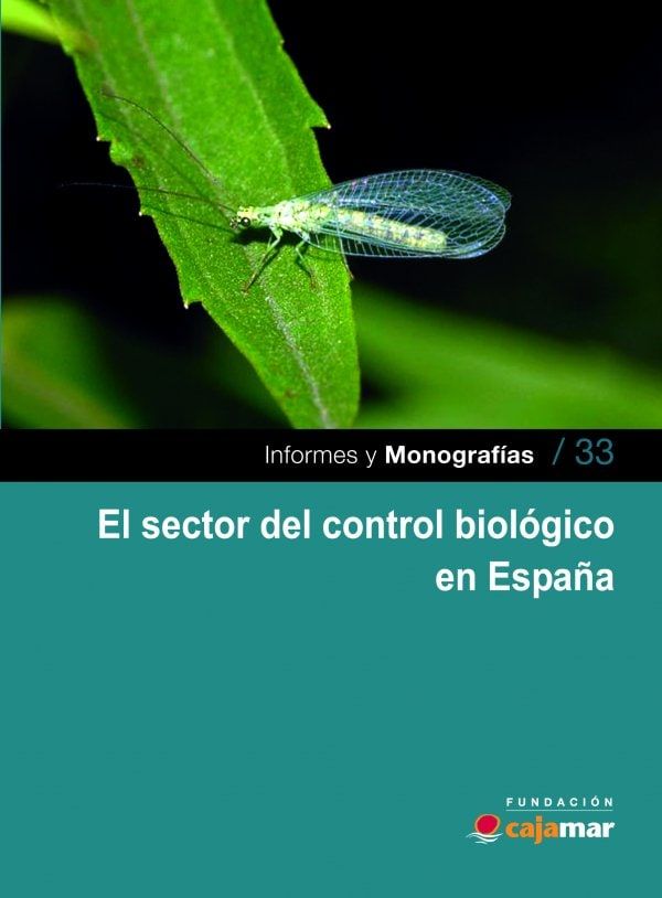 Portada del libro "El sector del control biológico en España" - Cajamar