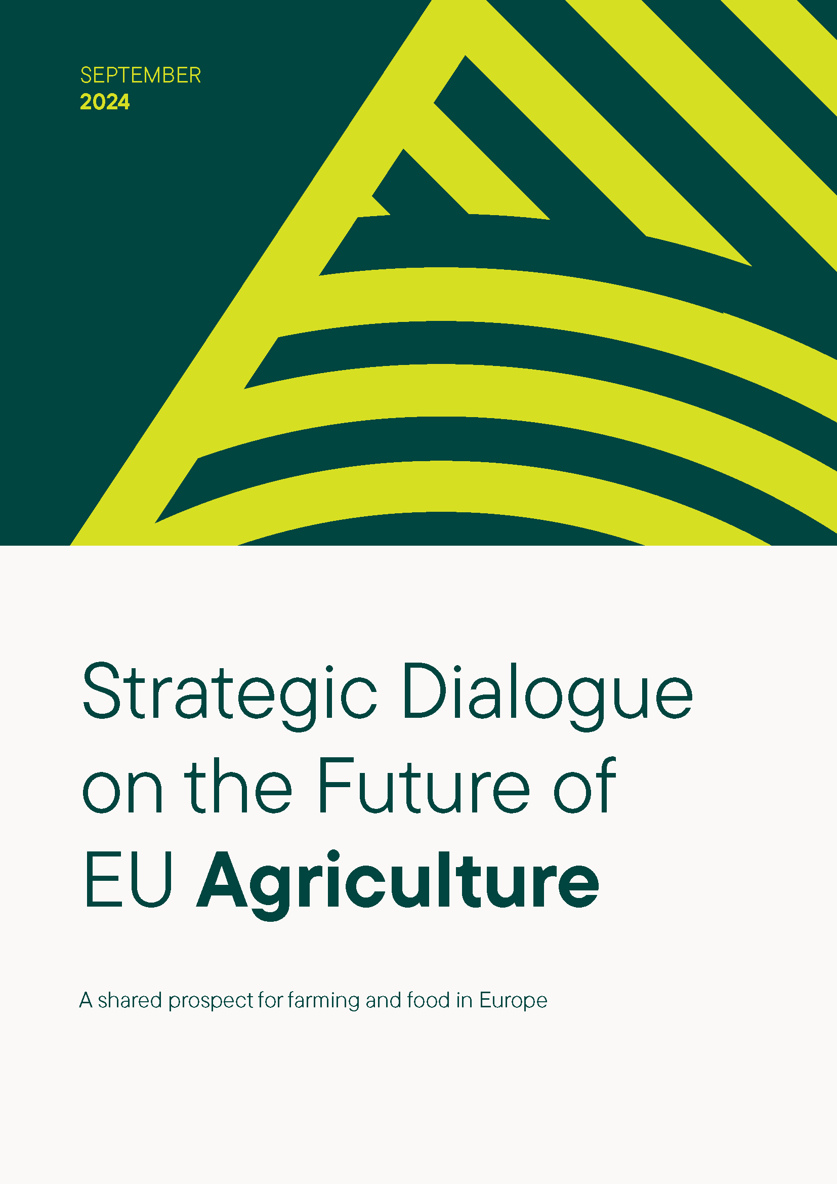 Conclusiones Diálogo Estratégico Agricultura Comisión Europea