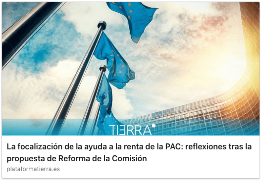 La focalización de las ayudas a la renta de la PAC