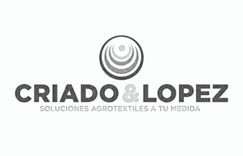 Logotipo de Criado & López con diseño circular y texto en español. Logotipo de Criado & López con diseño circular y texto en español.