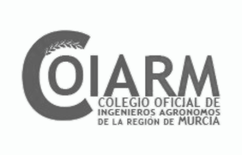 Logo del COIARM, colegio oficial de ingenieros agrónomos de Murcia.