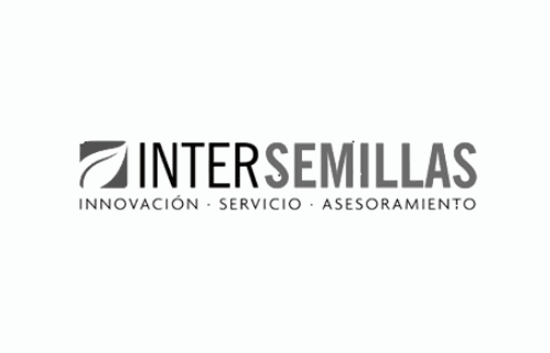 Logotipo de InterSemillas con servicios de innovación, servicio y asesoramiento.