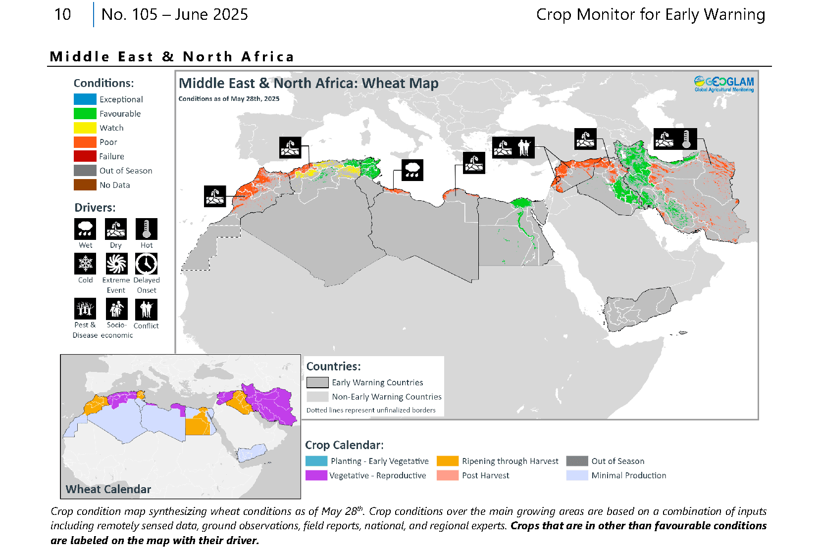 Geoglam Crop Monitor Dashboard