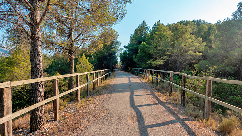 Vía verde en Tarragona