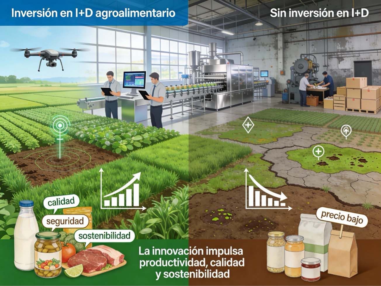 Valor que aporta la i+d en el sector