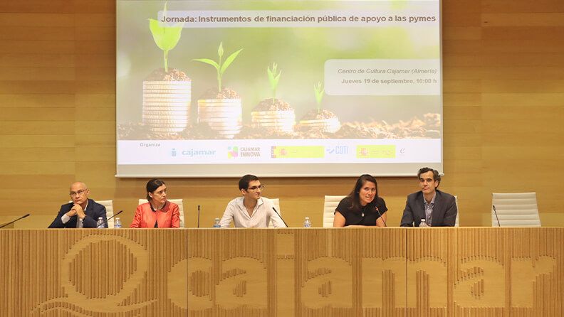 Jornada sobre herramientas de apoyo financiero del CDTI y ENISA