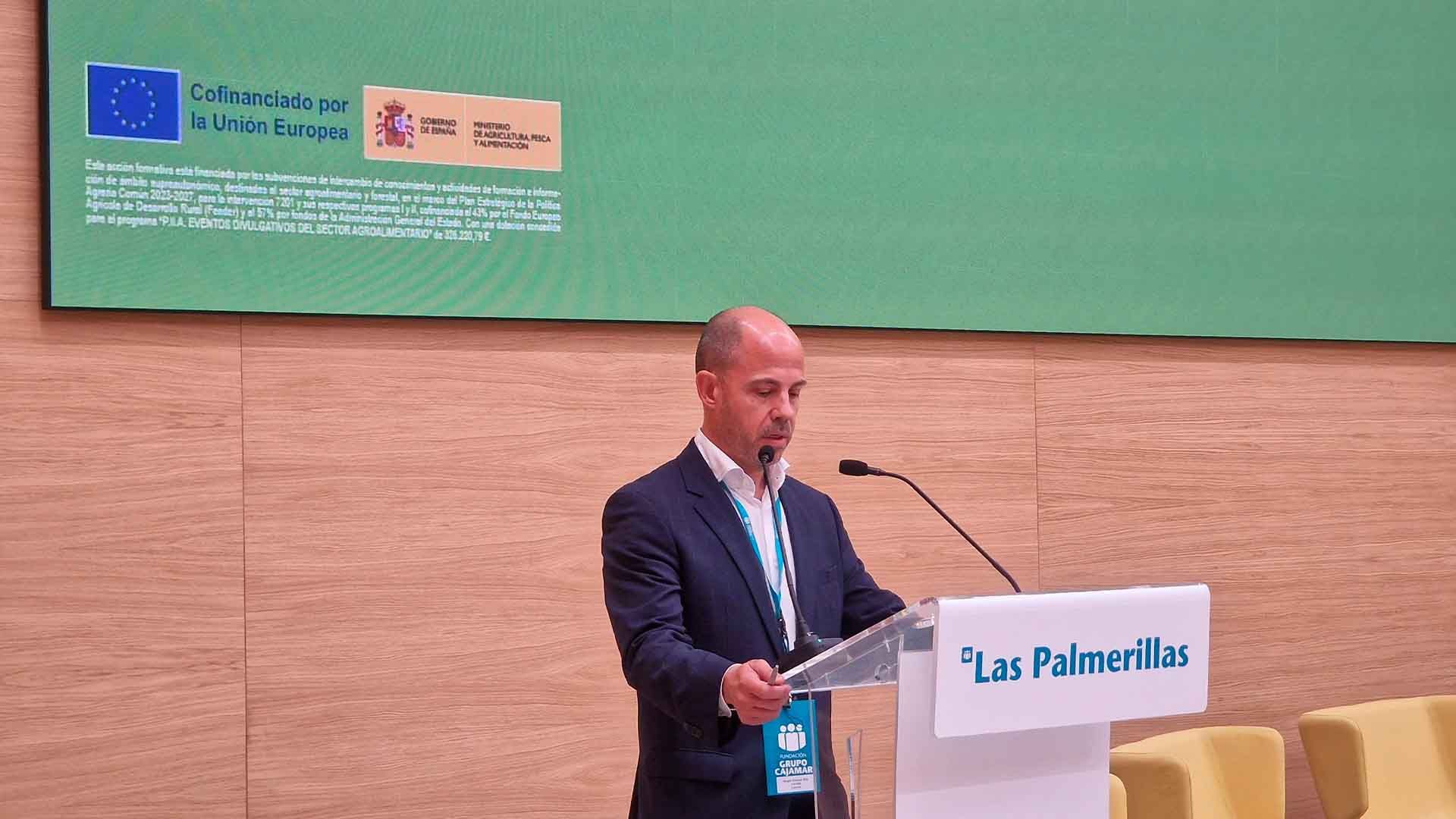 El director territorial de Cajamar, Sergio Ruiz