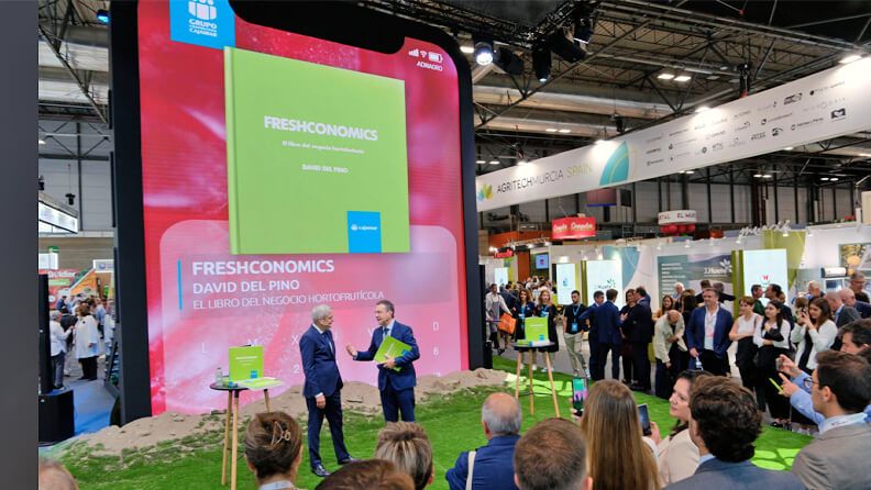 Presentación de Freshconomics en Fruit Attraction 2024.