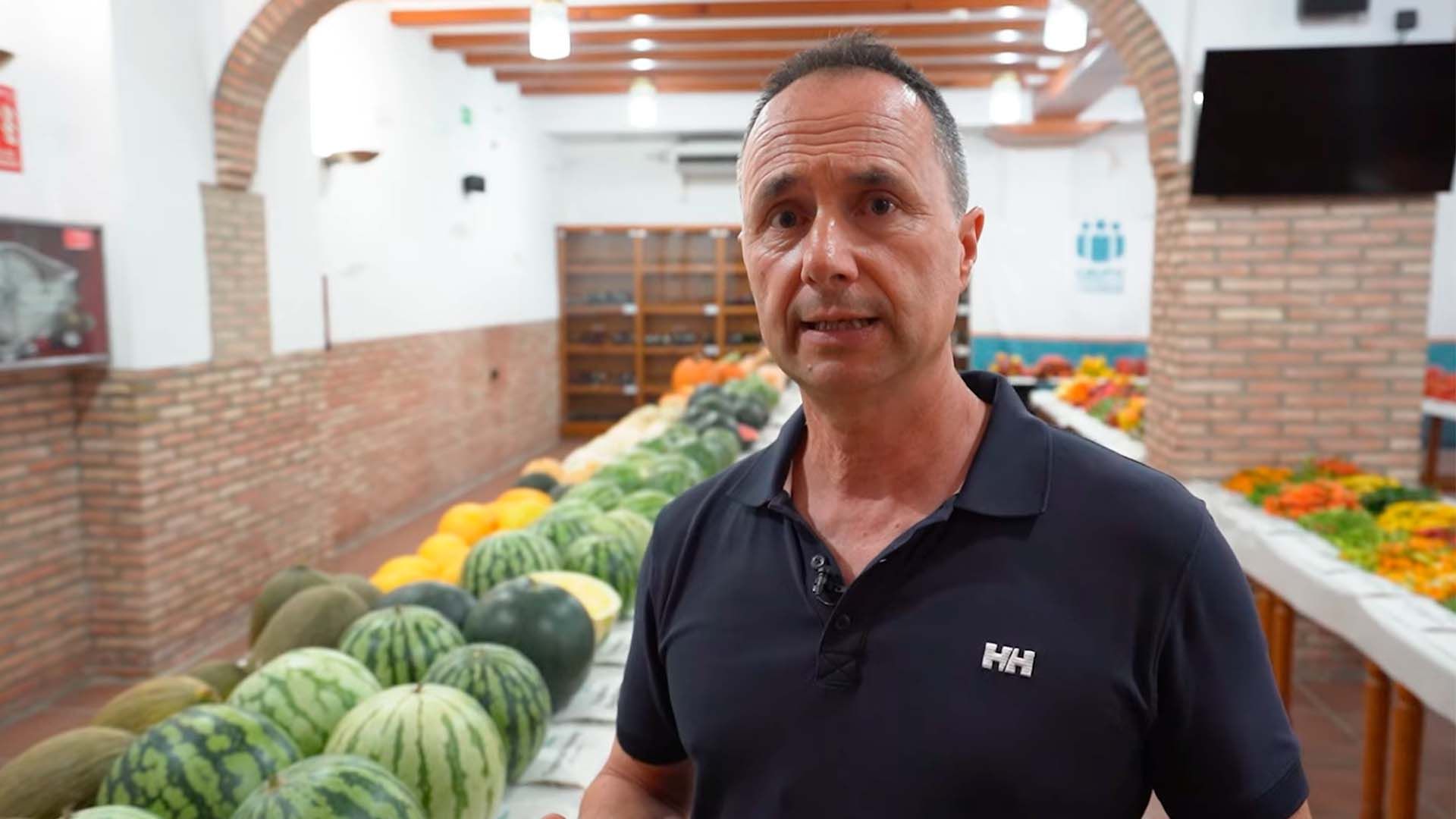 Alfonso Giner, investigador del Centro de Experiencias Cajamar.