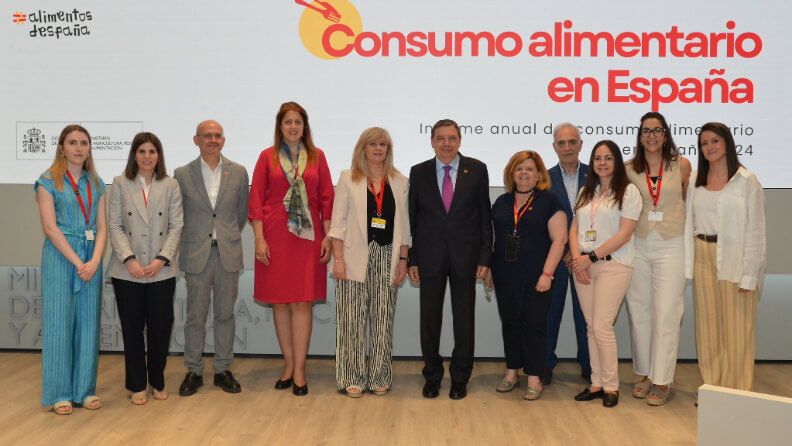 Presentación del Informe de consumo alimentario en 2024.