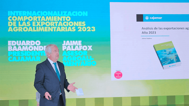Jaime Palafox en Alimentaria 2024.