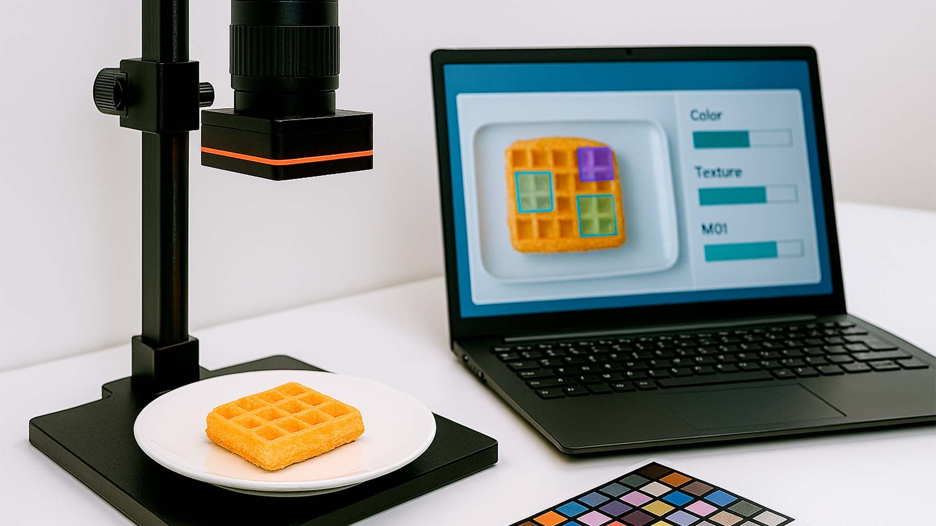 Análisis sensorial con tecnología de visión artificial.