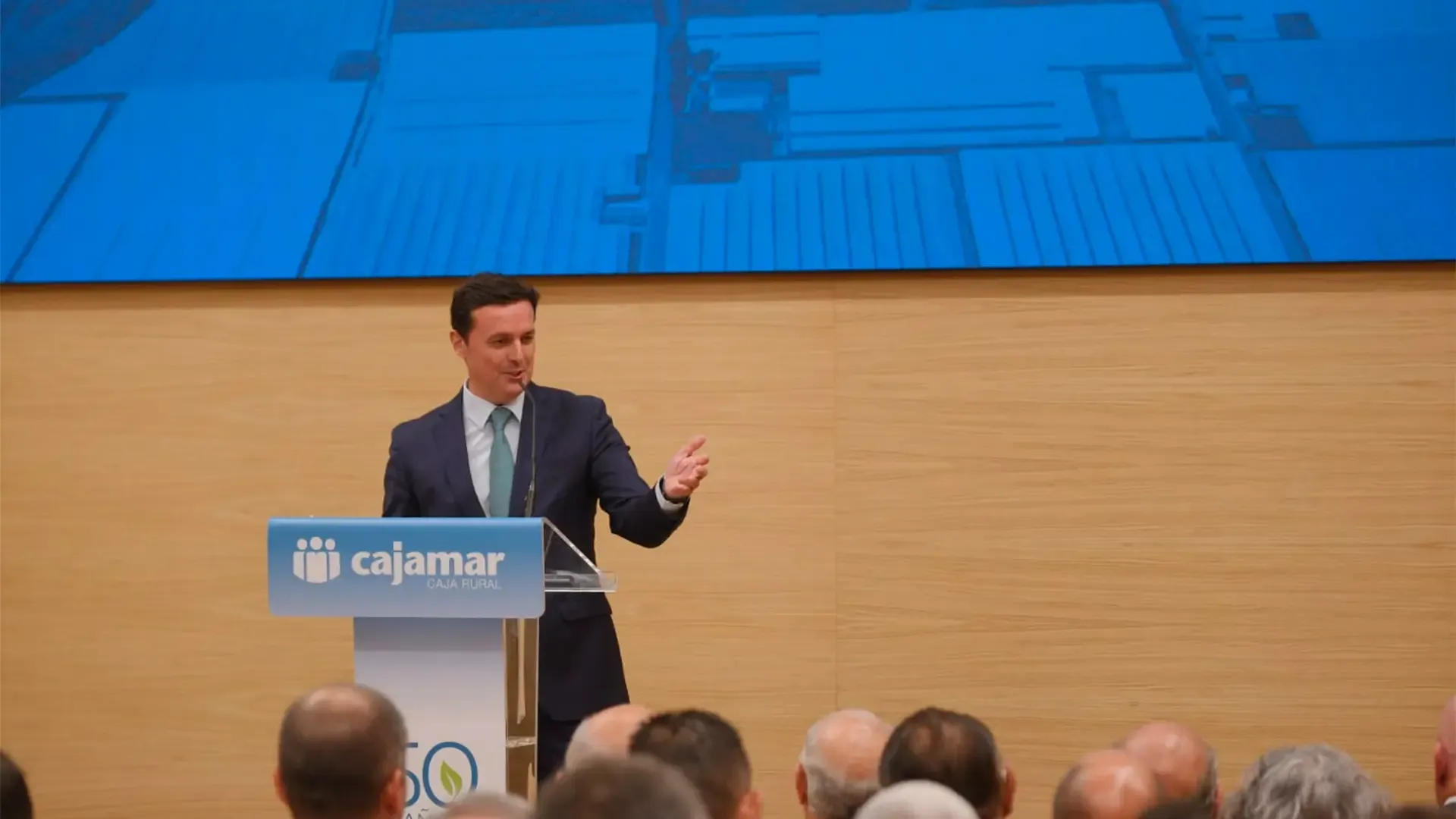 El presidente de la Diputación de Almería, Javier Aureliano García