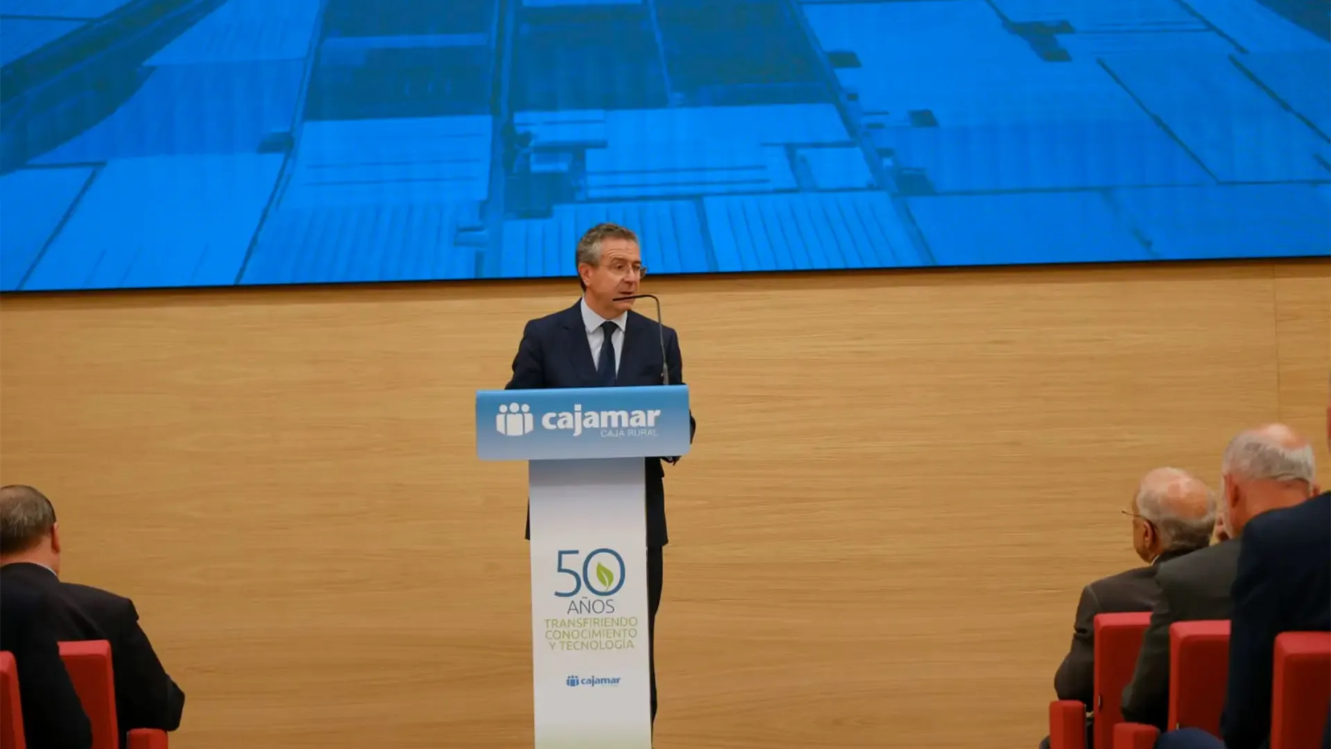 El presidente de Cajamar, Eduardo Baamonde.