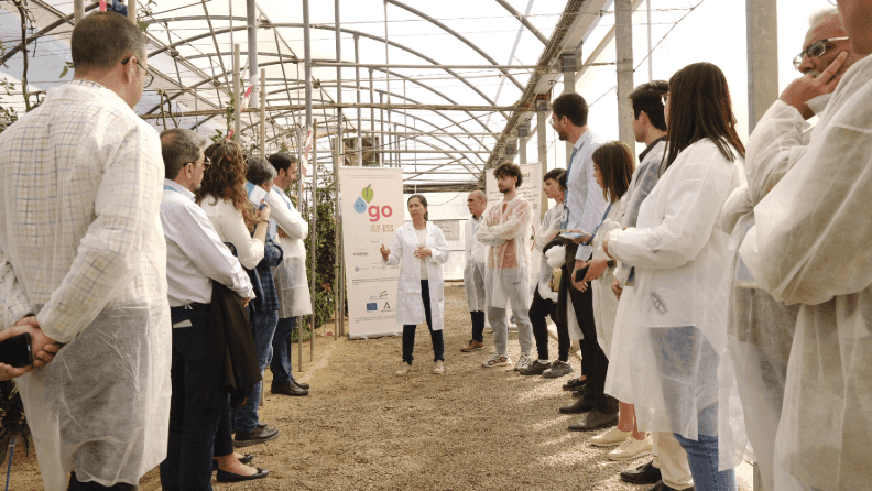 Visita técnica a la Estación Experimental Cajamar durante 2024.