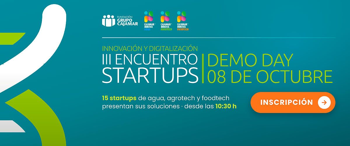 An advertisement for a startup event.