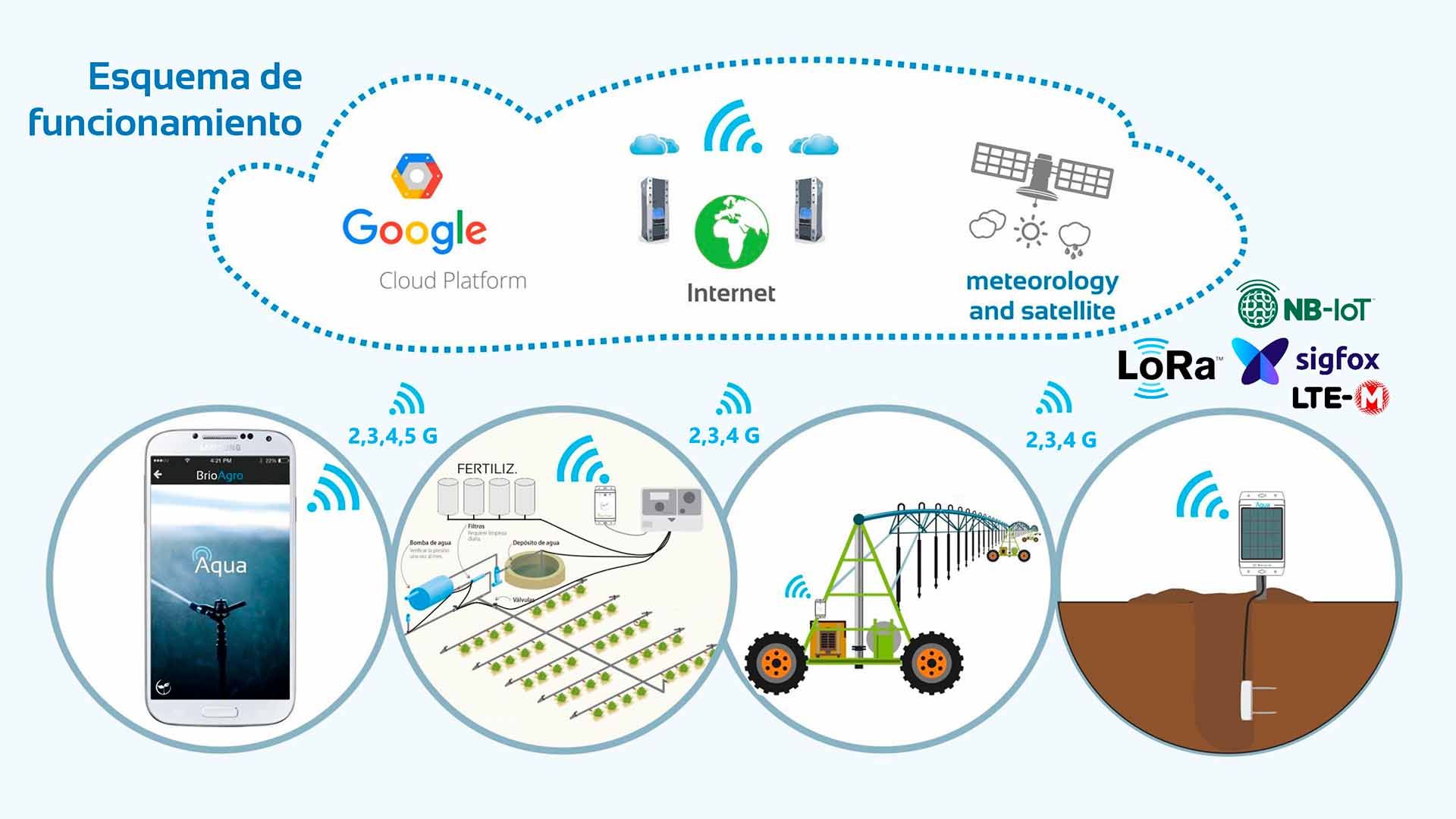 Esquema de funcionamiento de BioAgro.