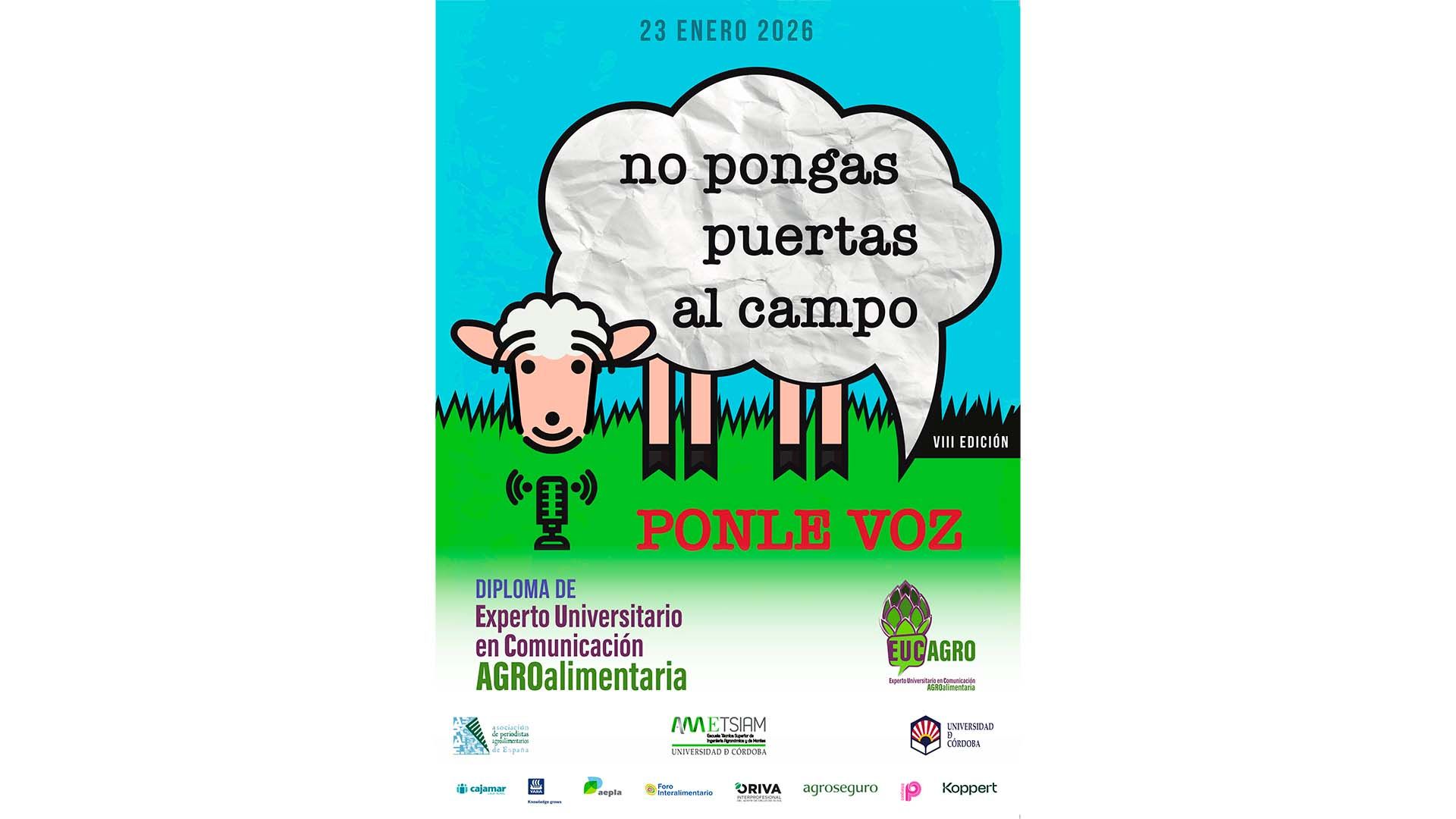 8ª edición del Diploma de Experto Universitario en Comunicación Agroalimentaria (EUCAgro)