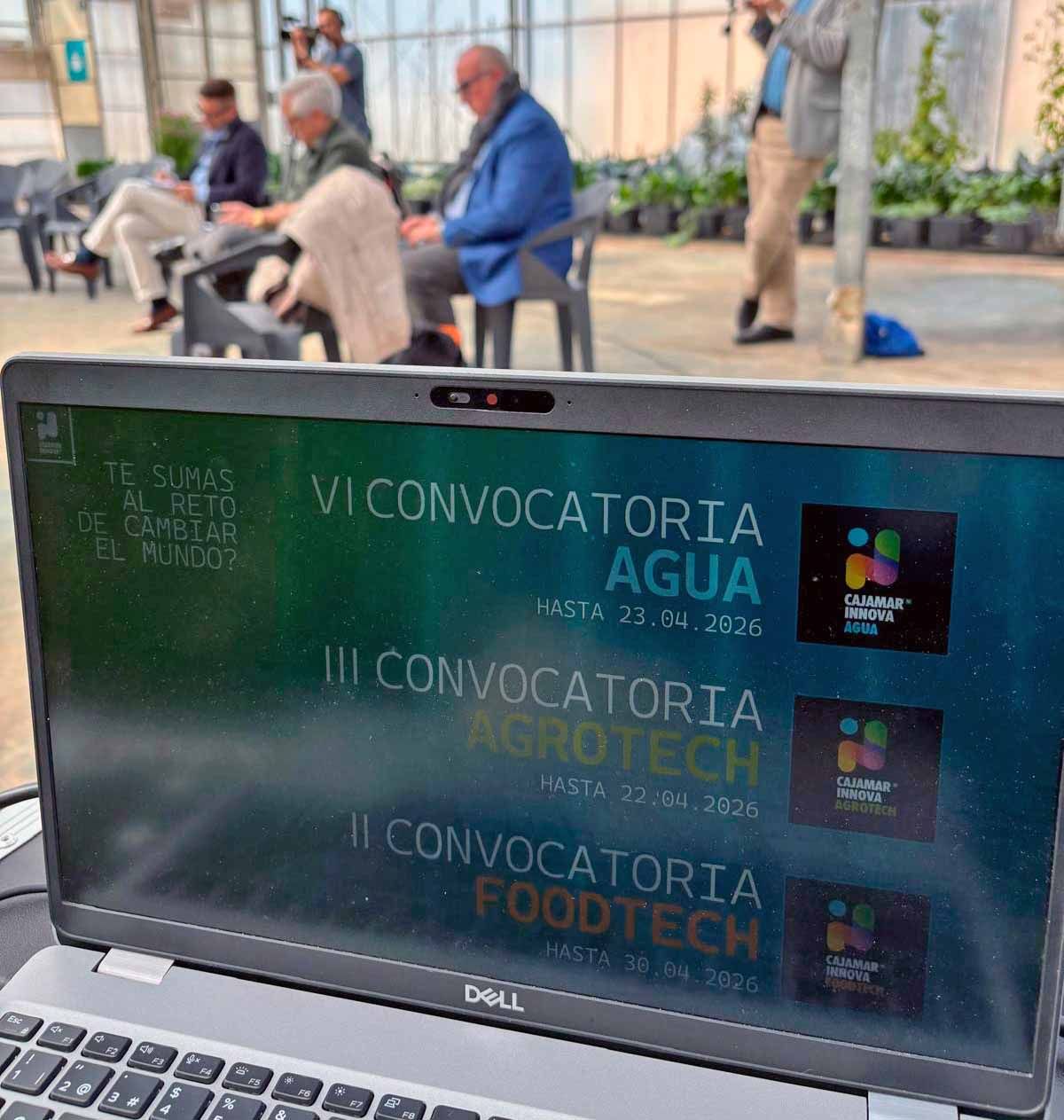 Presentación de la nueva convocatoria de Cajamar Innova.