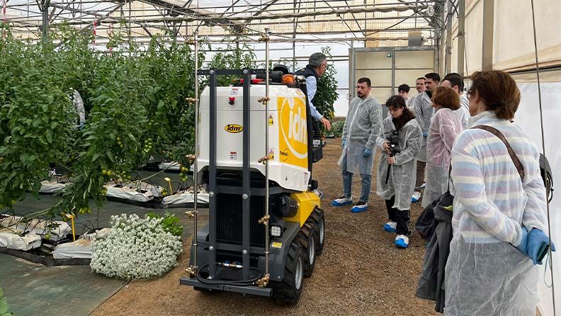 Curso sobre tecnología y digitalización para producción de cultivos hortícolas en invernadero