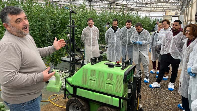 Curso sobre tecnología y digitalización para producción de cultivos hortícolas en invernadero