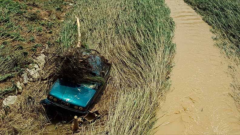 Daños meteorológicos en agricultura.
