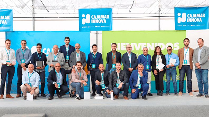 Emprendedores de Cajamar Innova en la Estación Experimental Cajamar