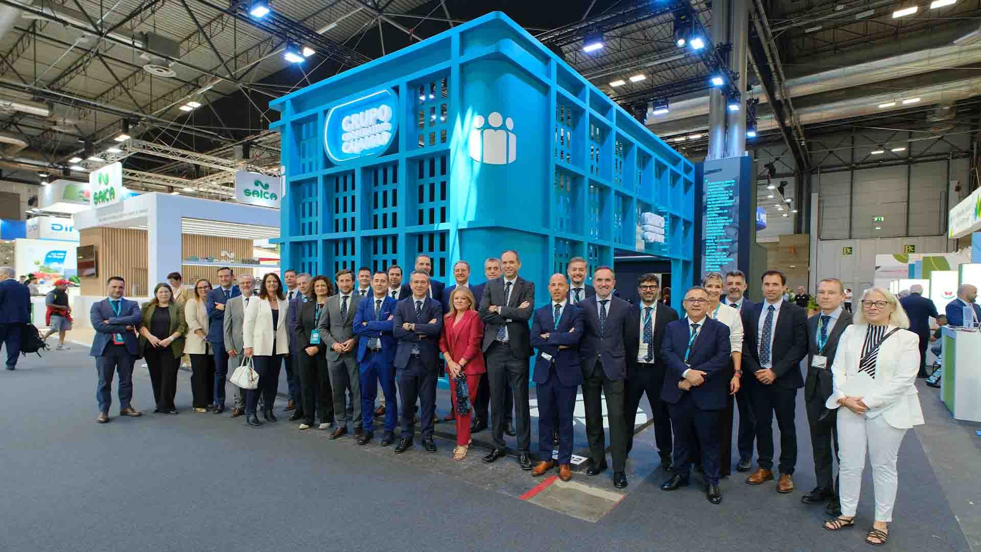 Directivos y profesionales de Grupo Cajamar en Fruit Attraction