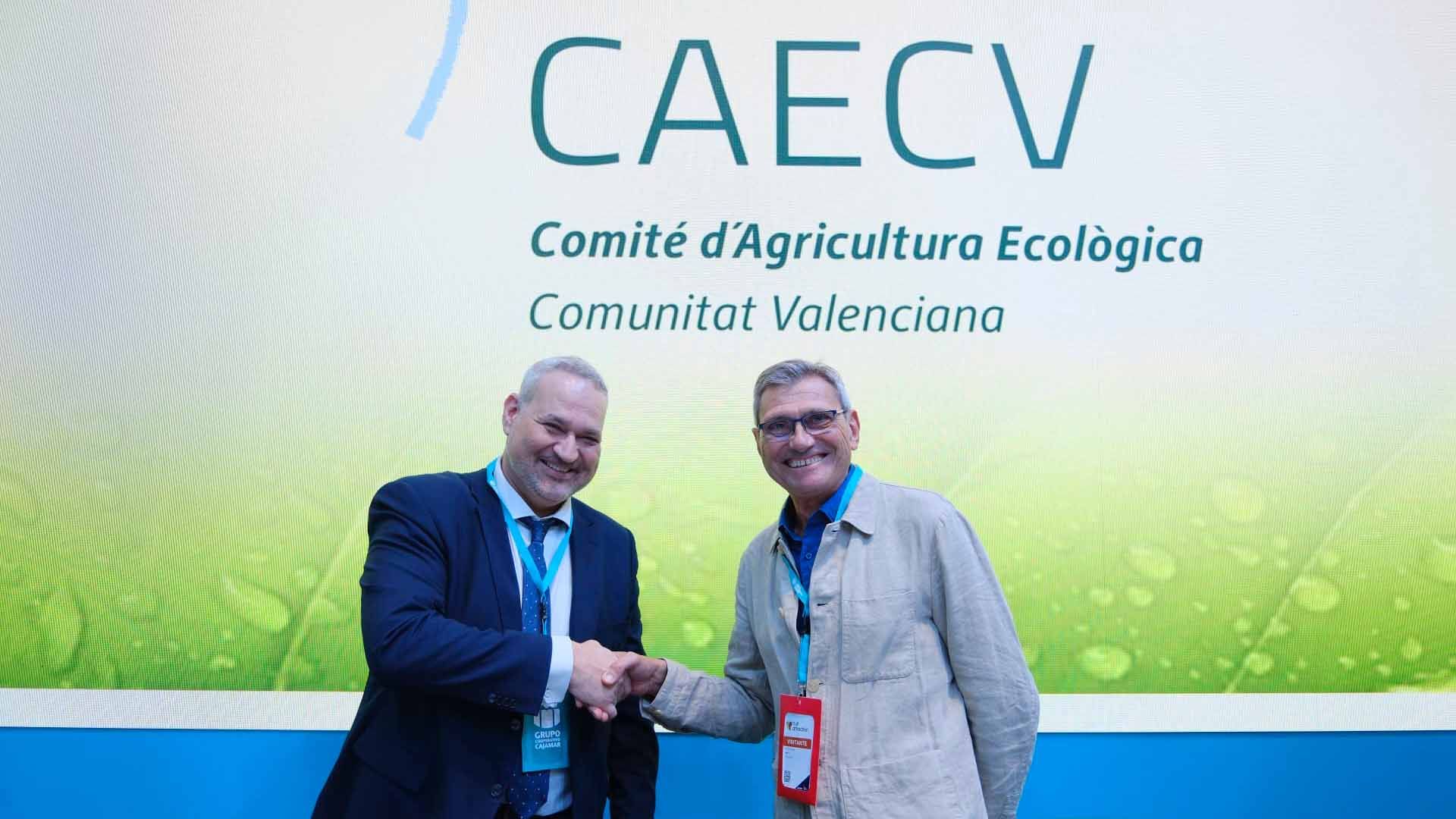 Acuerdo de Cajamar con el Comité de Agricultura Ecológica de la Comunidad Valenciana (CAECV).