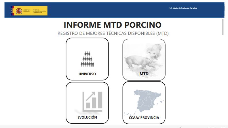 Informe interactivo de MTD.