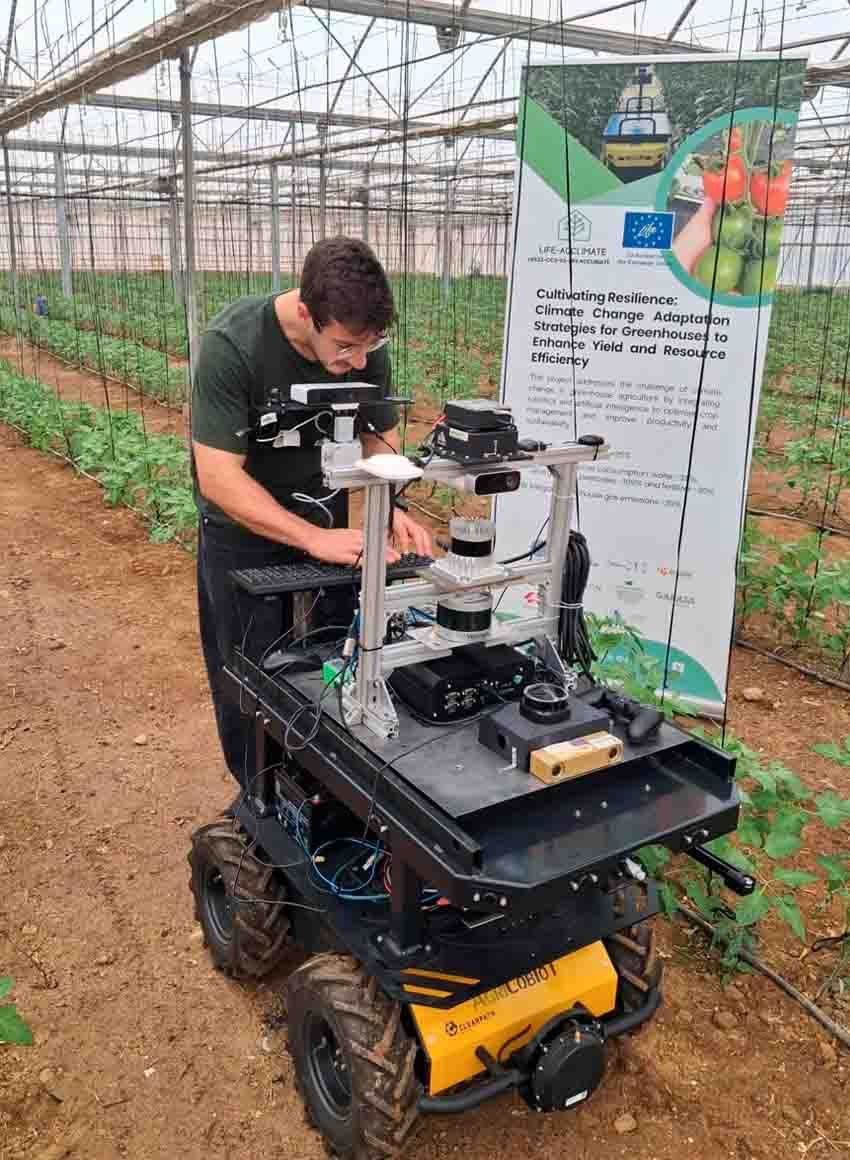 Primer invernadero piloto.