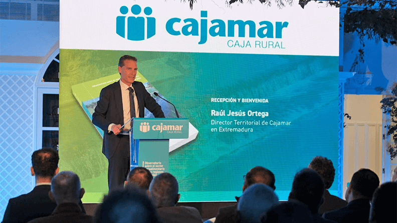 El director territorial de la entidad, Raúl Ortega.